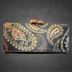 Ted Baker London Patent Leather Wallet